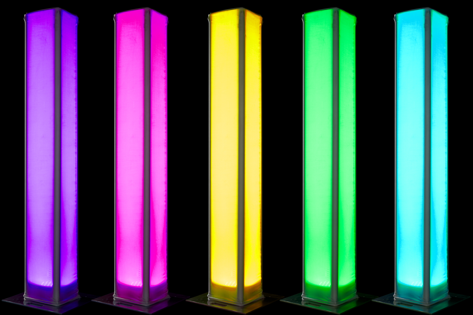 coloane iluminate led